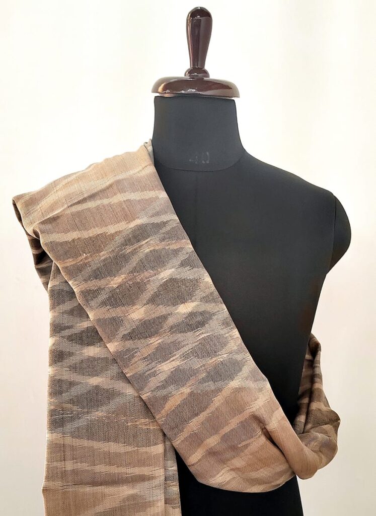 Driftwood Ikat Men's Shawl