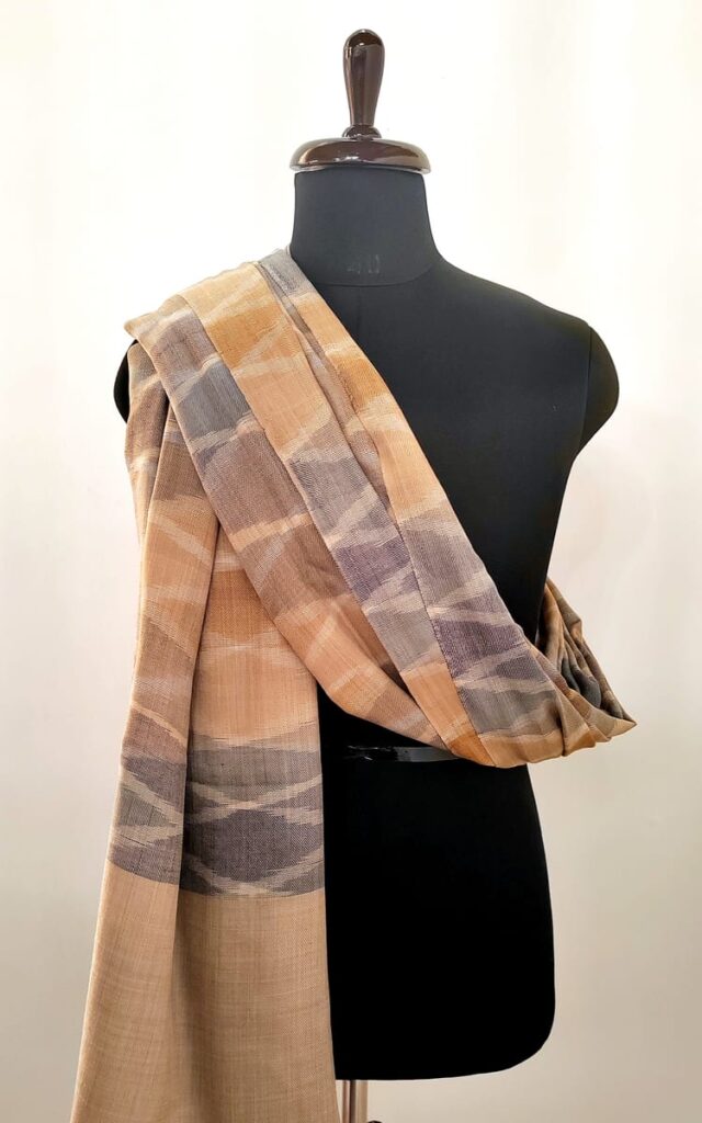 Shoreline Ikat Men's Shawl