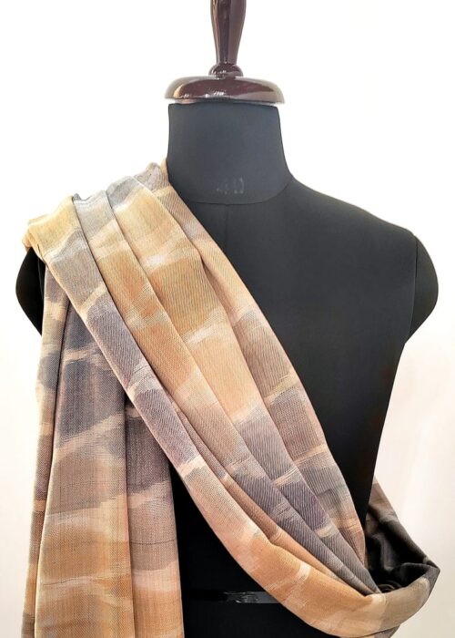 Woodsmoke Ikat Men's Shawl