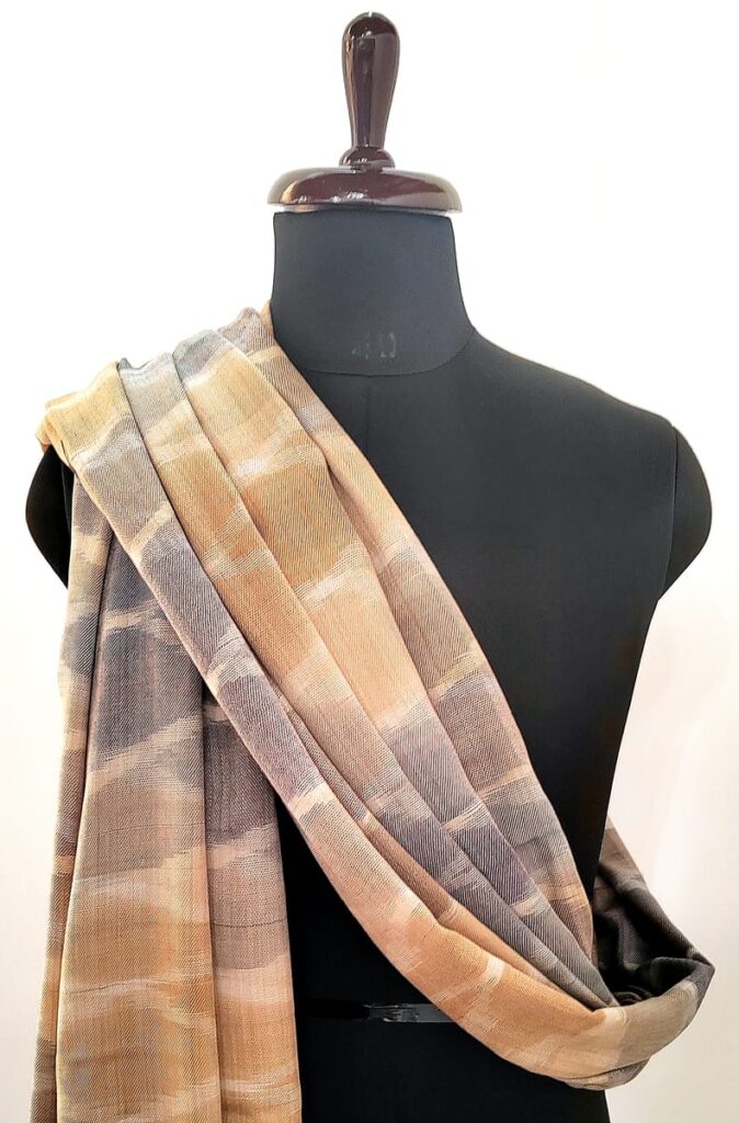 Woodsmoke Ikat Men's Shawl