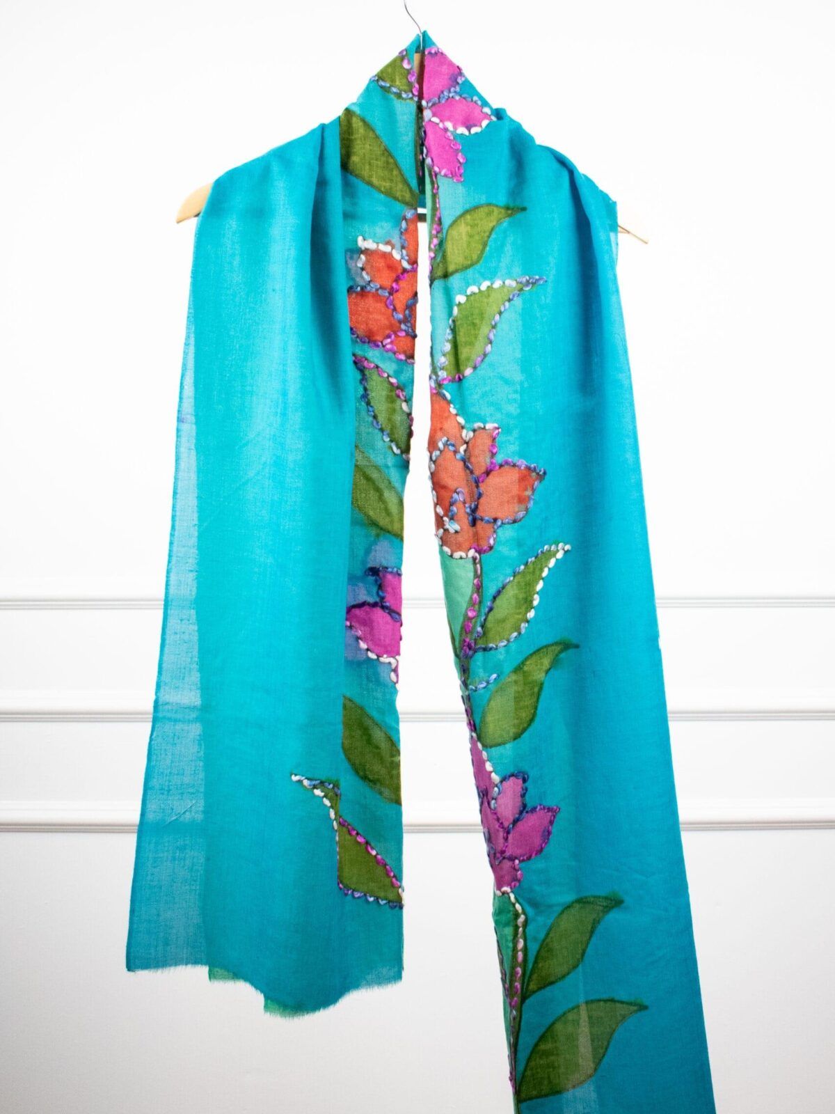 ThreadBloom Scarf