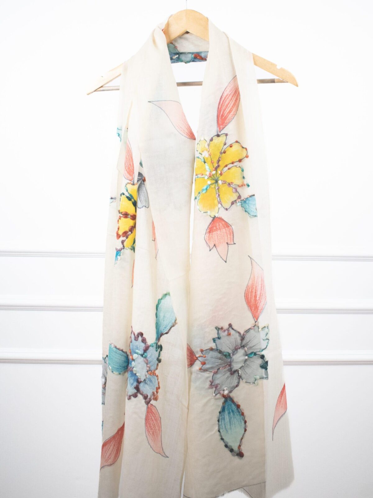 ThreadBloom Scarf