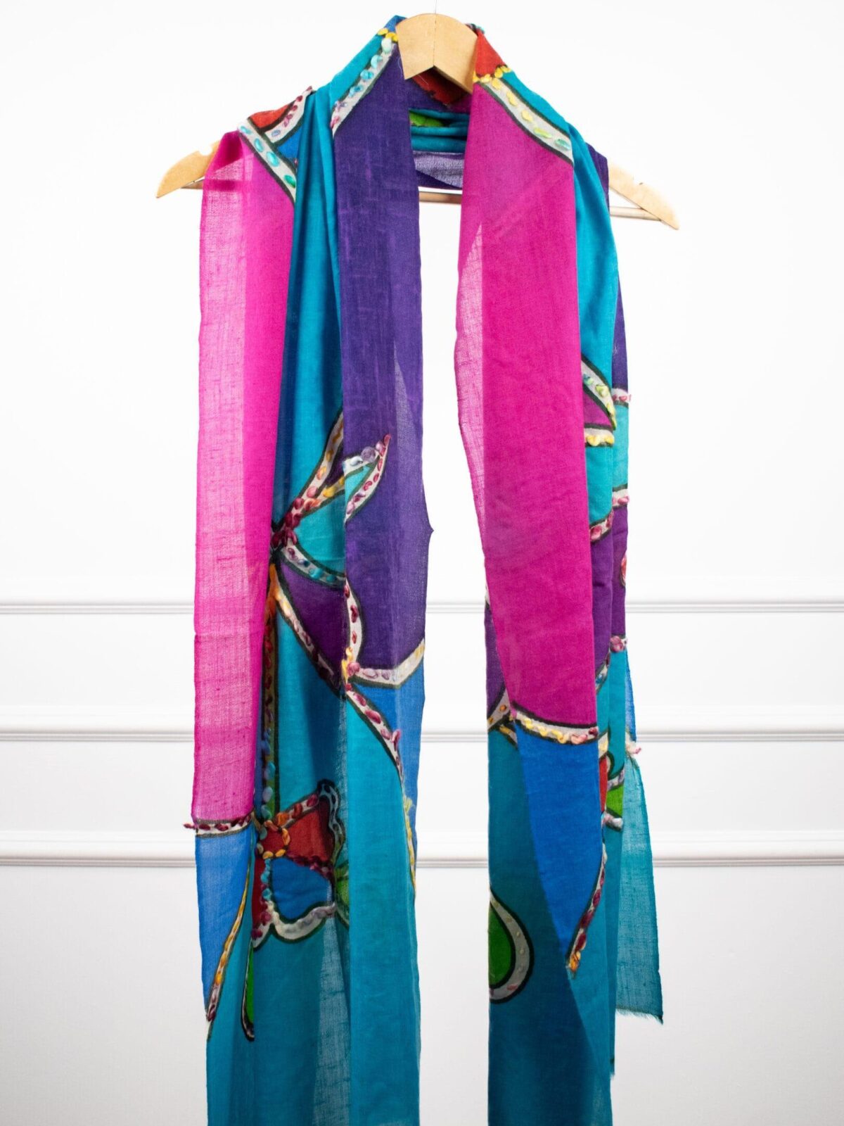 ThreadBloom Scarf