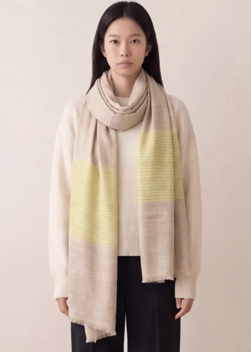 Wan Posh Wool Silk Scarf