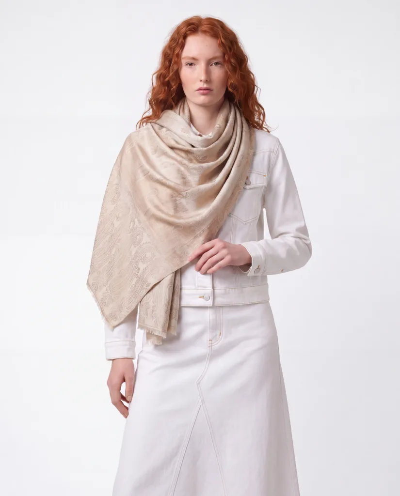 Shaam-e-Zar Jacquard Scarf