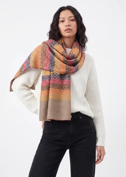 Wildflower Pashmina Kani Scarf