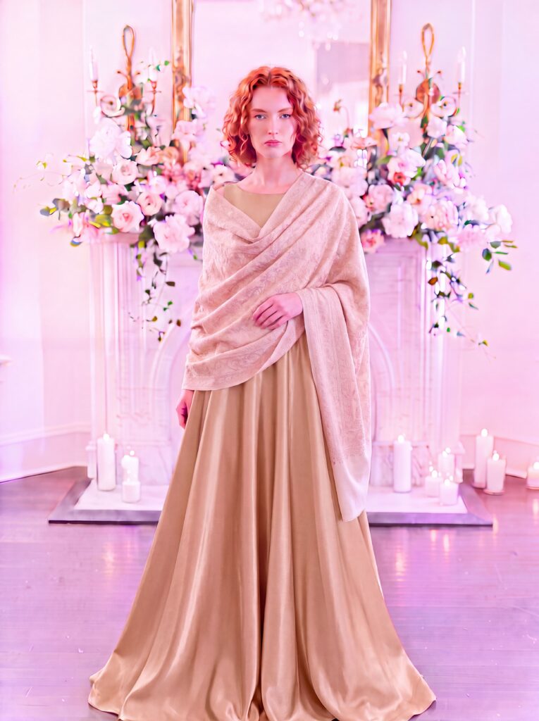 Chand-e-Dastak Handmade Pashmina Shawl