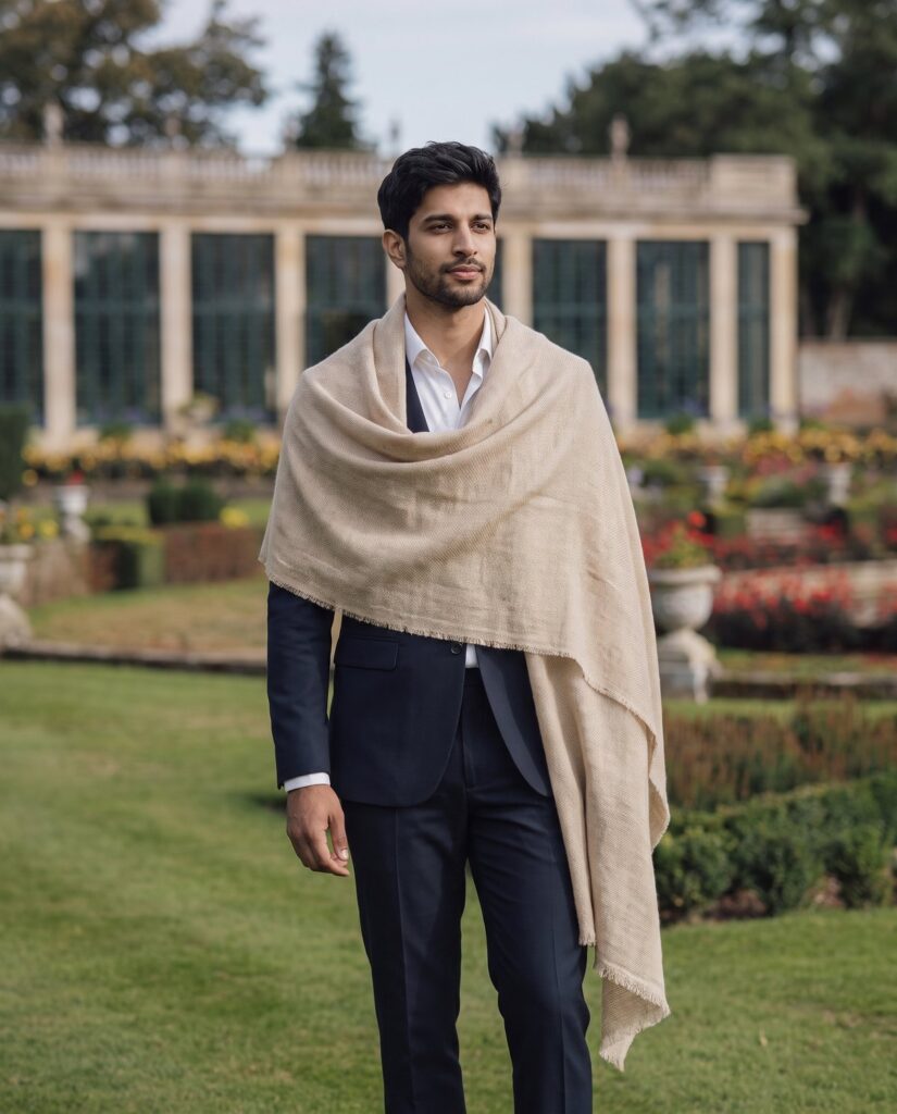 Khayaal Chandni Pashmina Handwoven Shawl