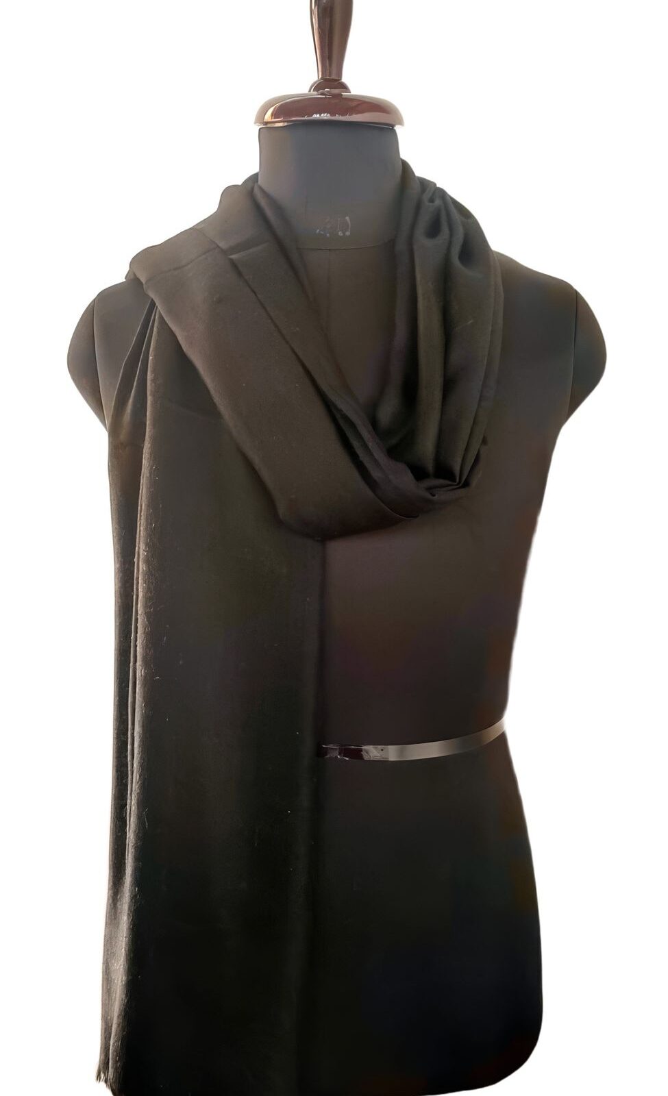 Aaftab Saba e Kashmir Pashmina Shawl in Black